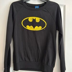 Batman Black Tee with Yellow Logo